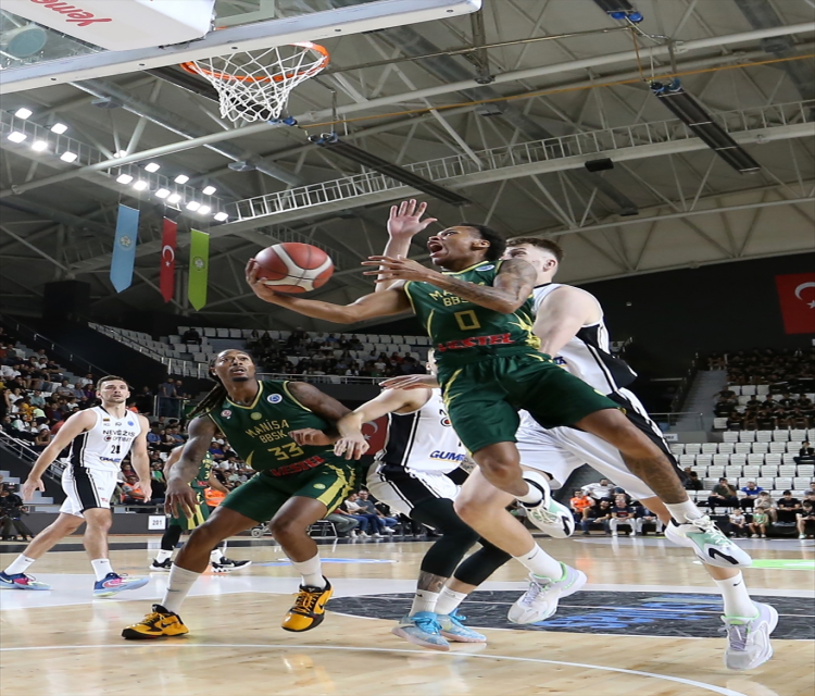 Basketbol: FIBA Erkekler Avrupa Kupasi ElemeleriAhmet Bayram,Yusuf Böyük- Nevezis: 88 - Manisa Büyüksehir Belediyespor: 98