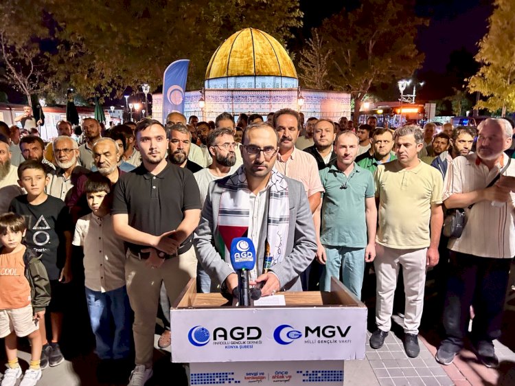 AGD Konya Şubesi'nden Sert Tepki: ''Zalime Dur Demek Gerekmez mi?''