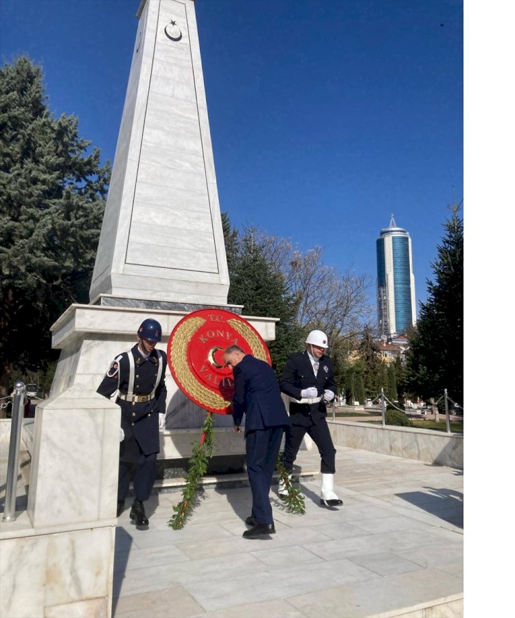 Konya'da 18 Mart Şehitleri Anma Günü Töreni Düzenlendi