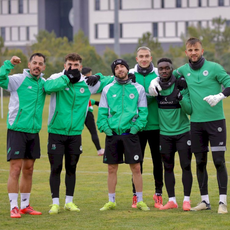 Konyaspor, Karacabey Belediye Spor maçı hazırlıklarına başladı