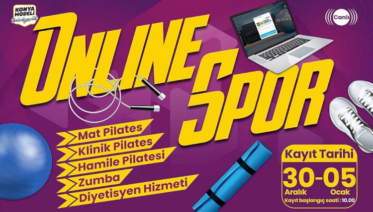 TÜRKİYE’NİN EN KAPSAMLI “ONLİNE SPOR” EĞİTİMİNDE KAYITLAR BAŞLADI